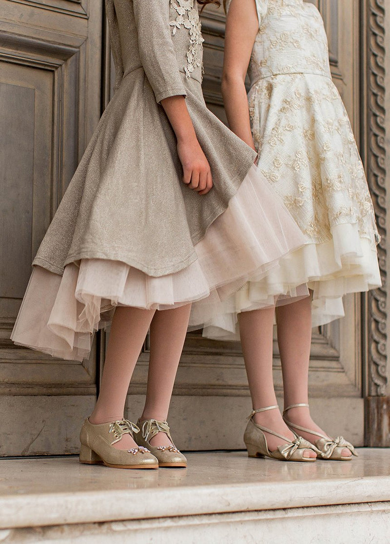 Adora Dress in Bronze