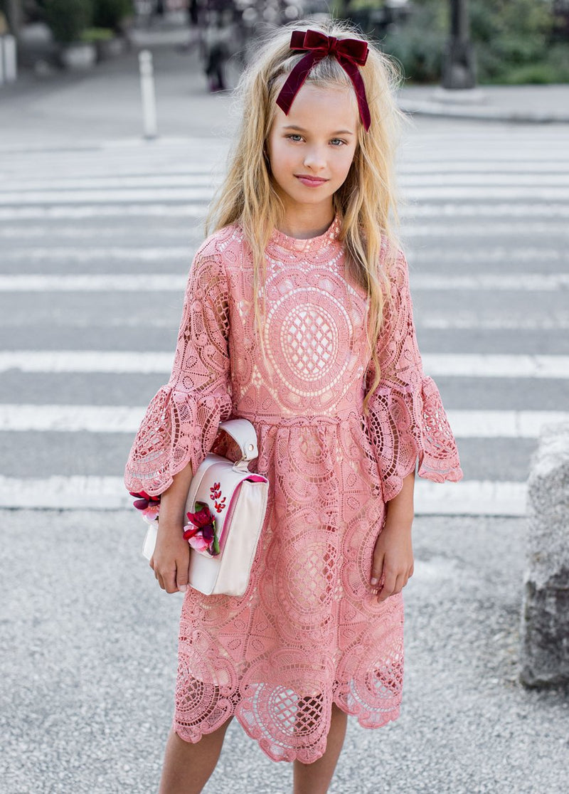 Alexandra Dress in Coral