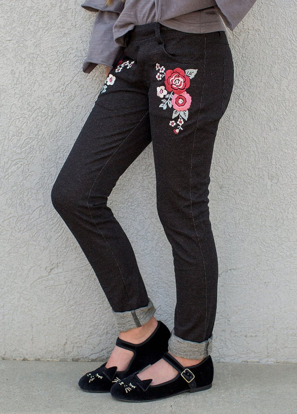 Alexandria Jeggings in Black