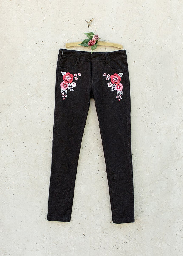 Alexandria Jeggings in Black