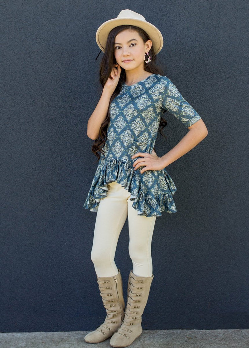 Alexandria Jeggings in Cream