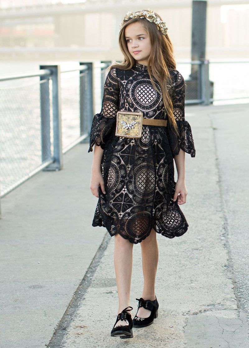 Alexandra Dress in Black