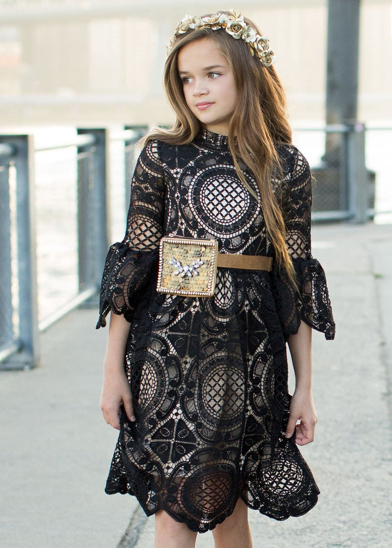 Alexandra Dress in Black