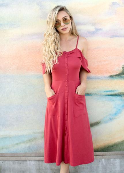 Alice Dress in Red