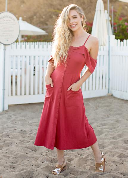 Alice Dress in Red