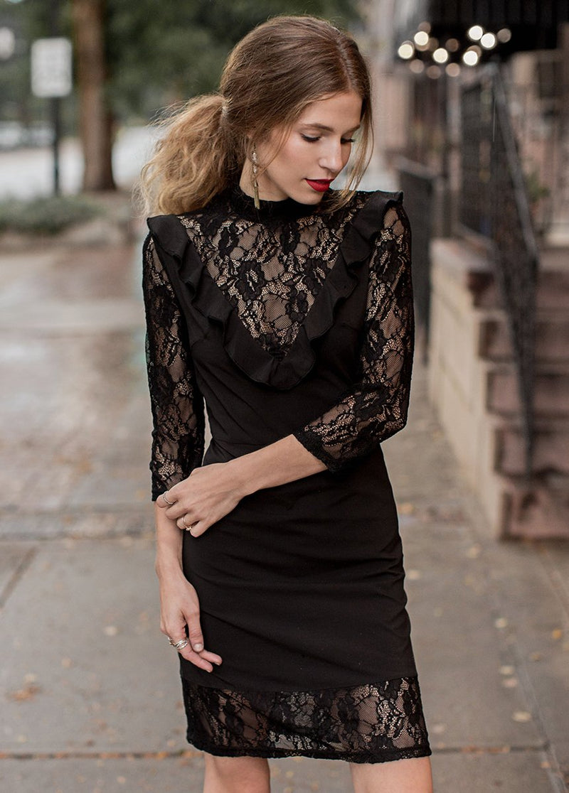 Allegra Dress in Black