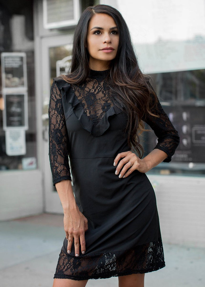 Allegra Dress in Black
