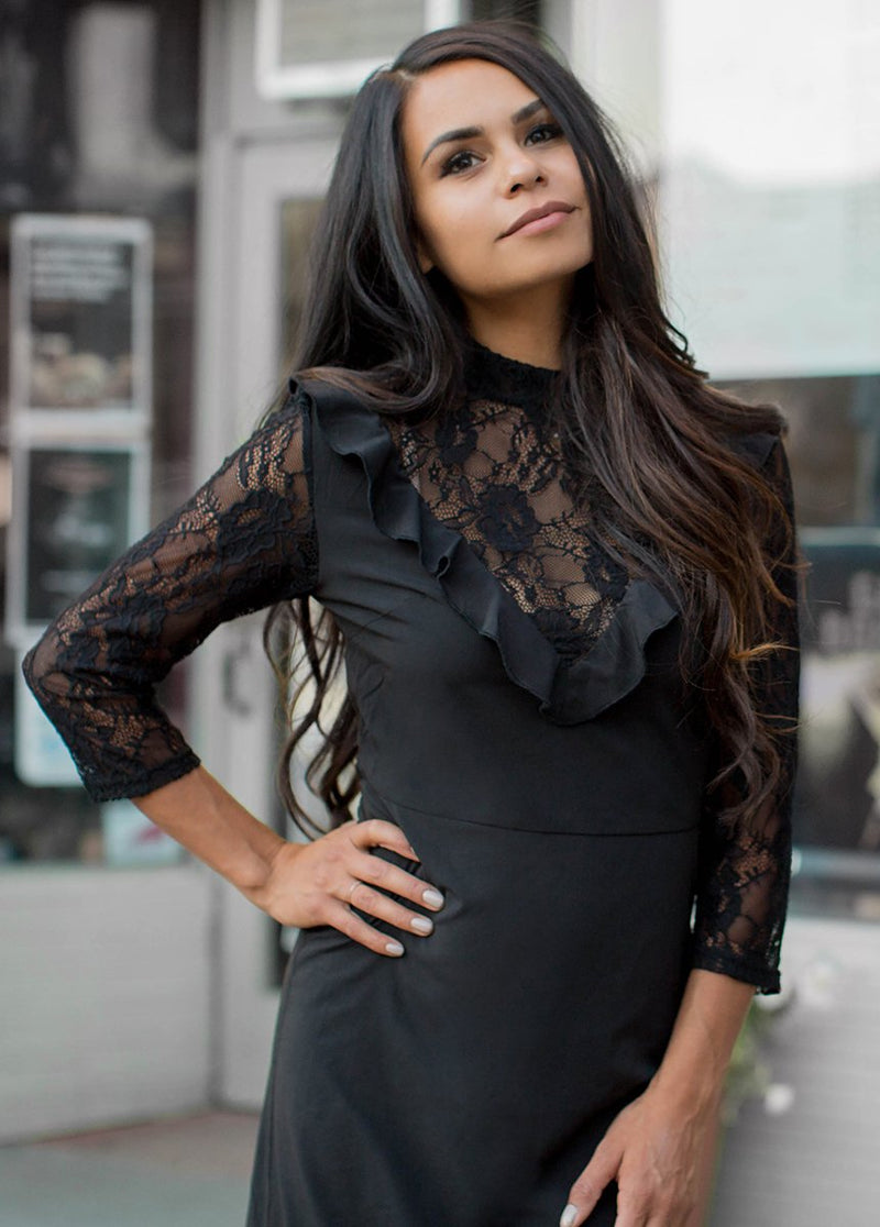 Allegra Dress in Black