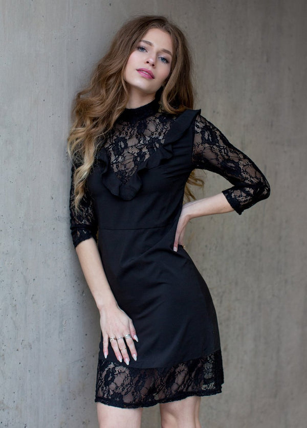 Allegra Dress in Black
