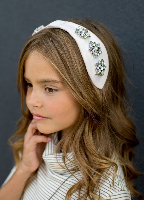 Amara Headband in Cream