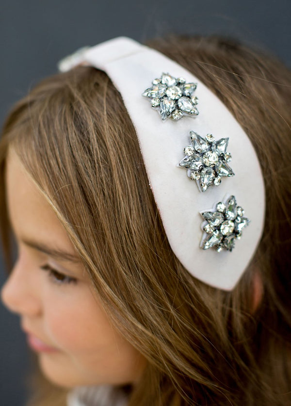 Amara Headband in Cream