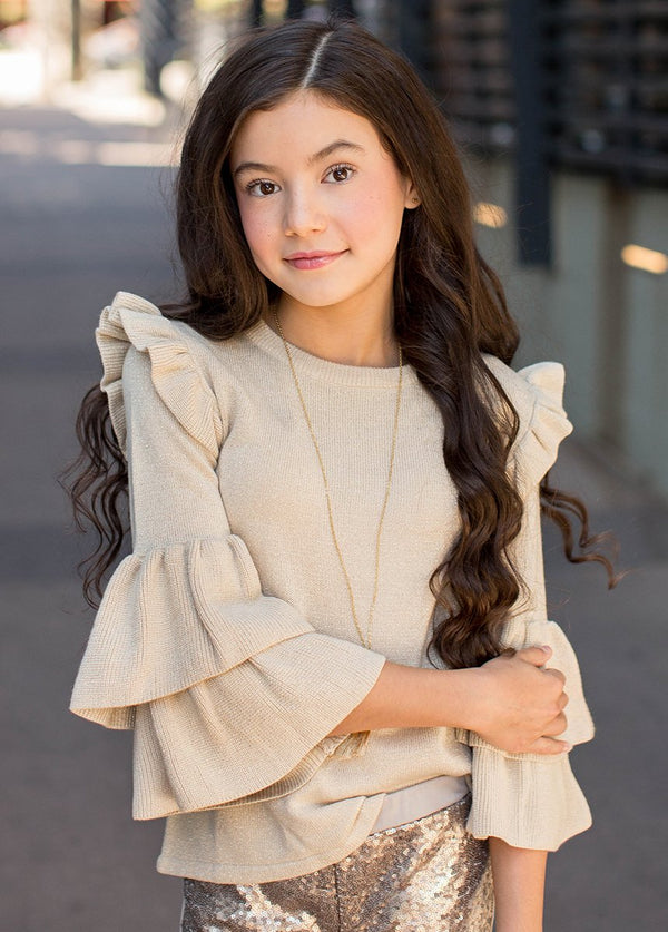 Amelie Sweater in Gold
