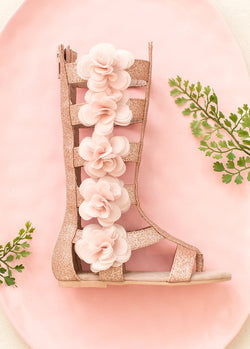 Anais Gladiator in Rose Gold