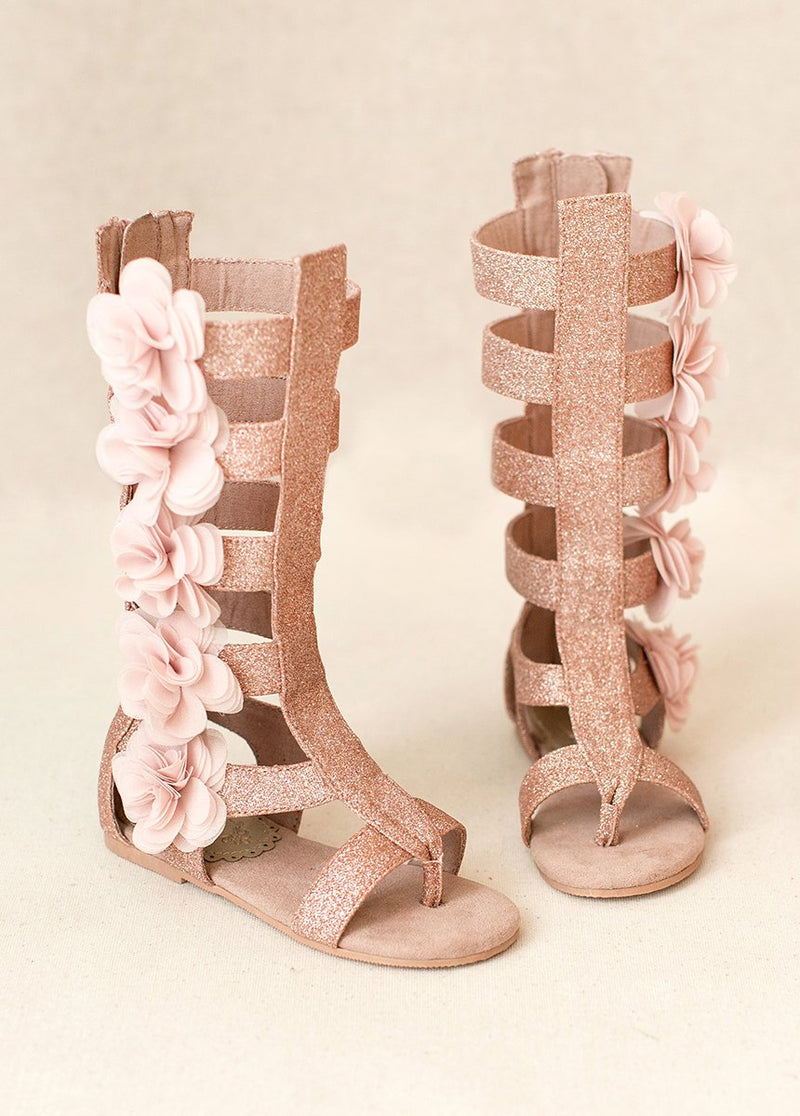 Anais Gladiator in Rose Gold
