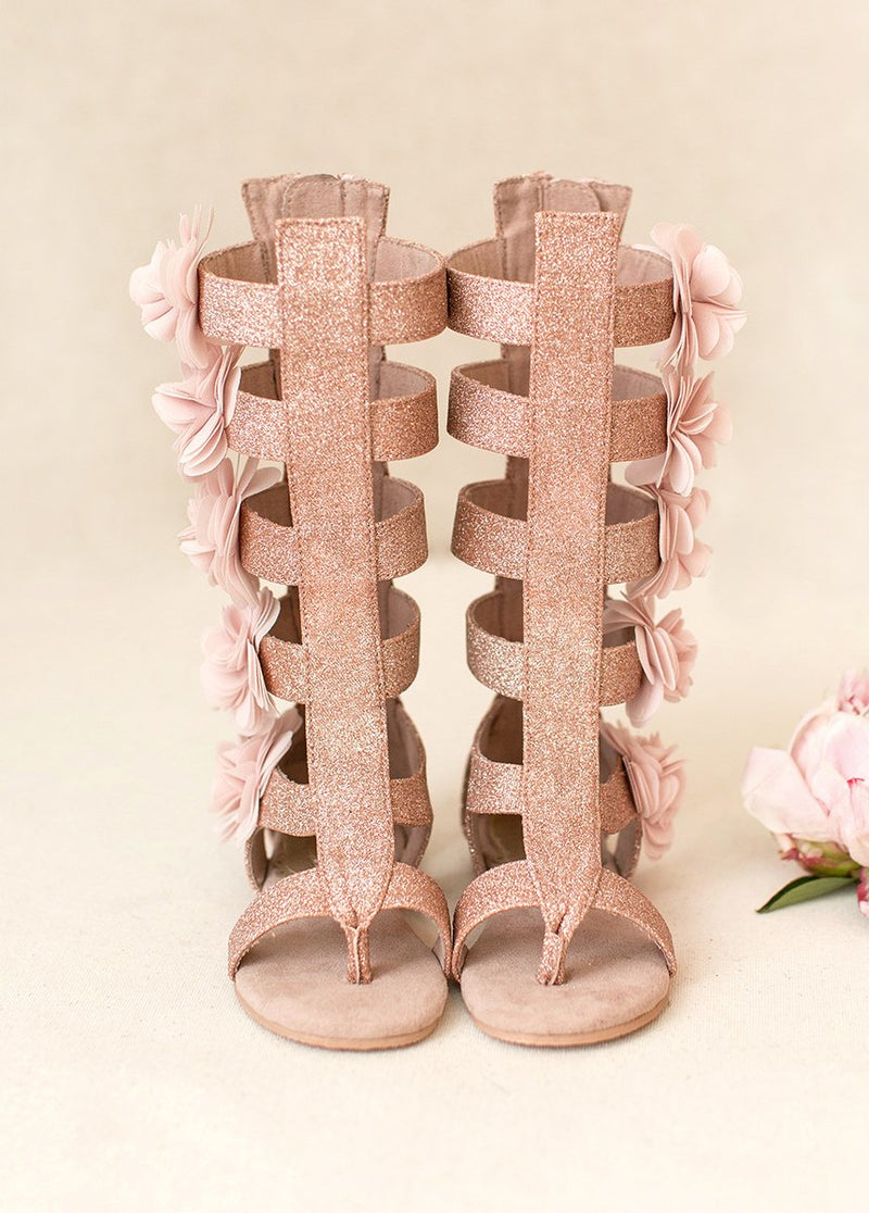 Anais Gladiator in Rose Gold