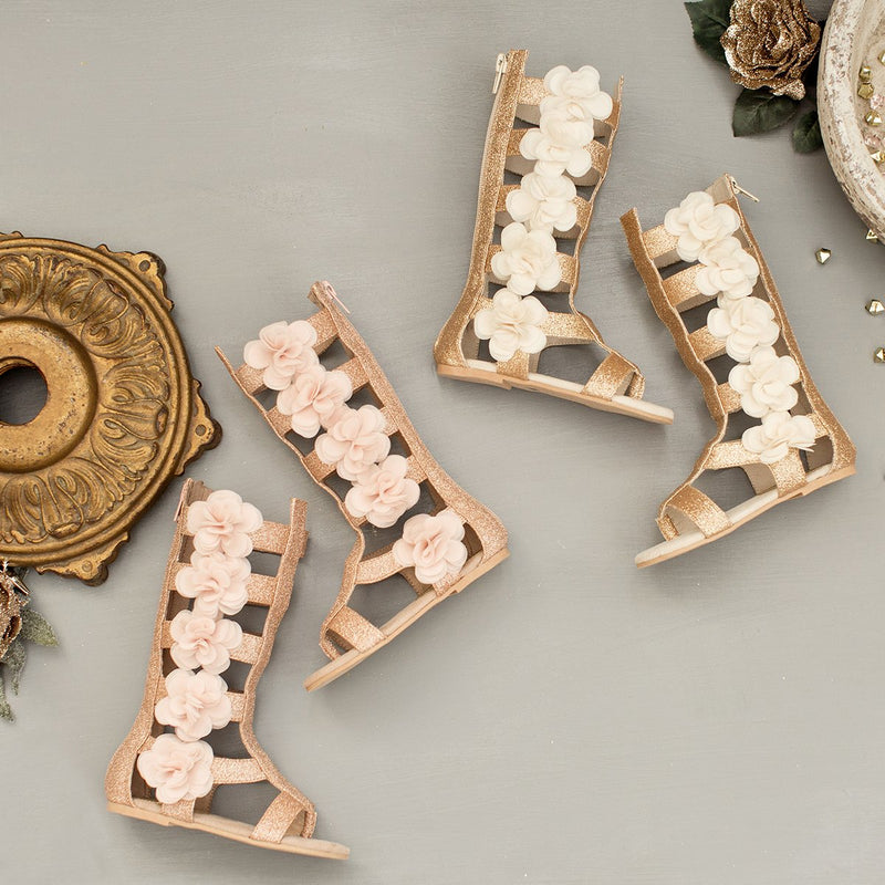 Anais Gladiator in Rose Gold