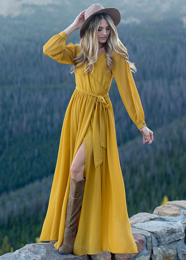 *NEW* Aniya Dress in Marigold