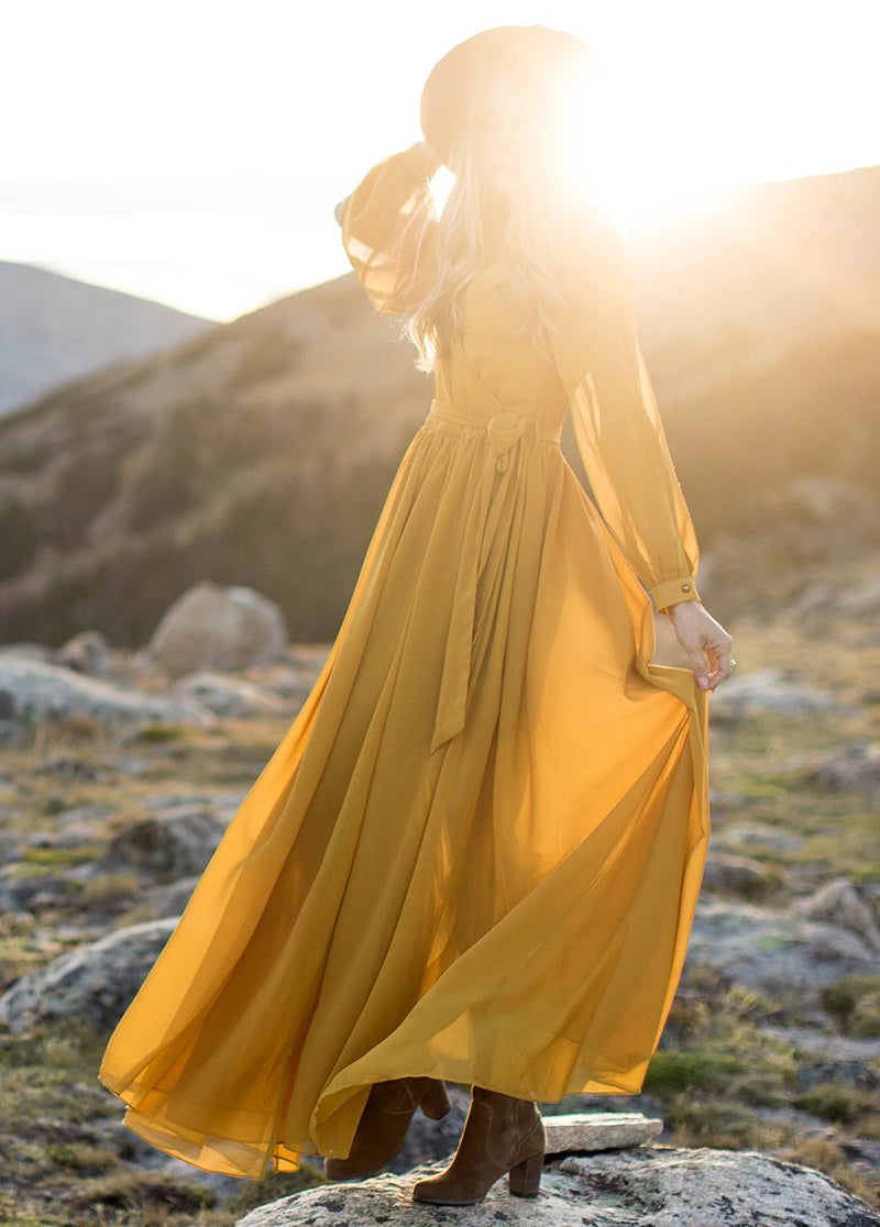 *NEW* Aniya Dress in Marigold