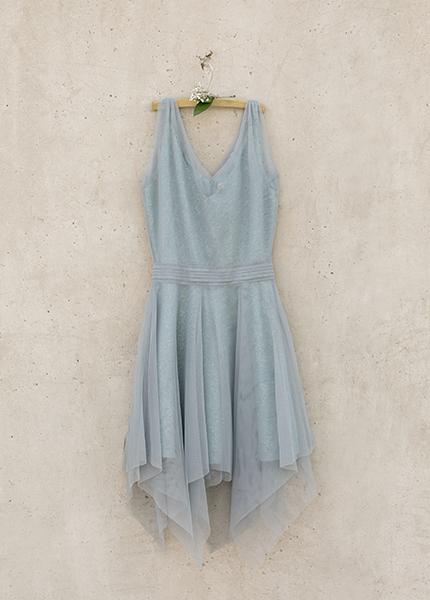 Arcadia Dress in Blue Haze Size 14