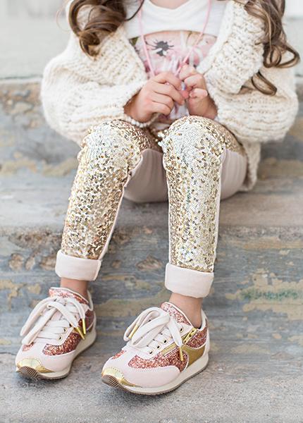 Juno Leggings in Gold