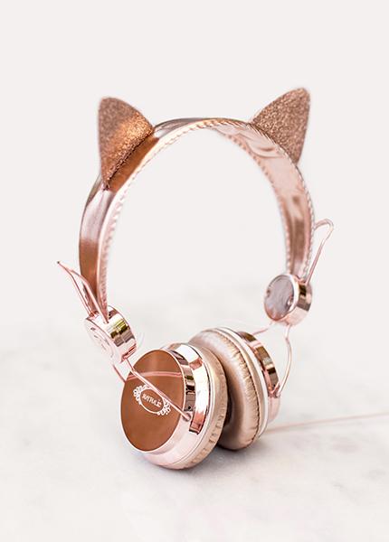Delilah Headphones in Rose Gold