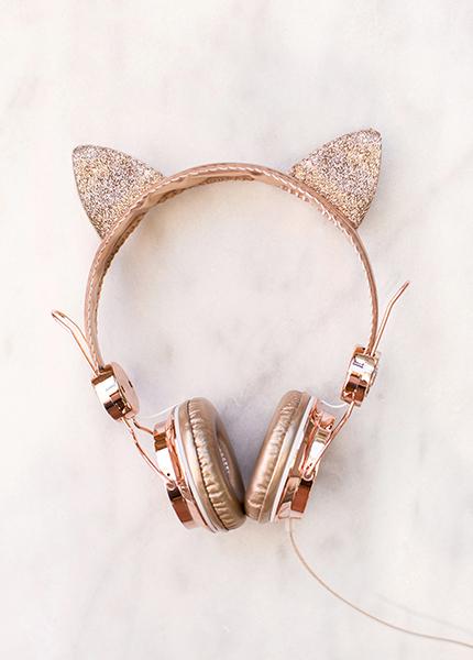 Delilah Headphones in Rose Gold