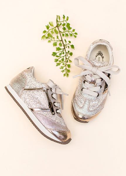 Ari Sneaker in Champagne