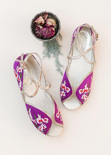 *SOLD OUT* Aubree in Multi Flower Size Youth 2