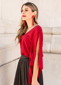 Beau Top in Crimson