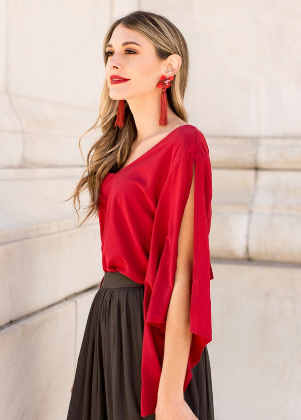 Beau Top in Crimson