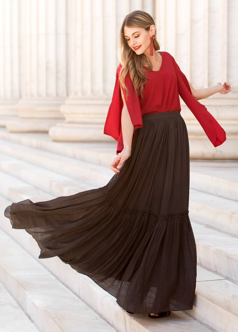 Beau Top in Crimson
