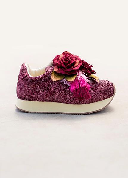Blakely Sneaker in Berry
