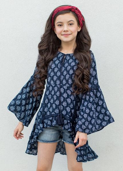 Blake Tunic in Navy 