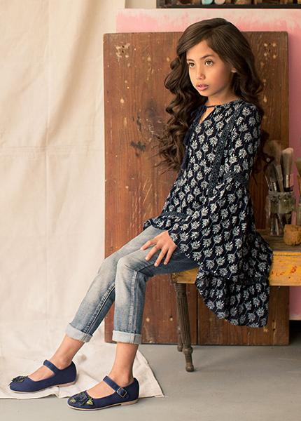 Blake Tunic in Navy
