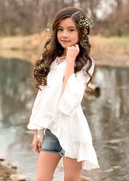 Blake Tunic in Cream 