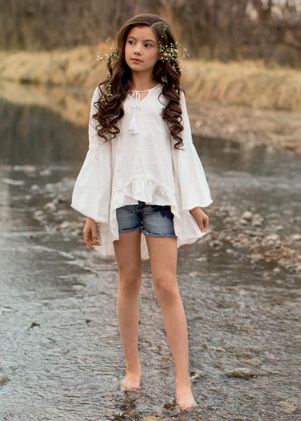 Blake Tunic in Cream
