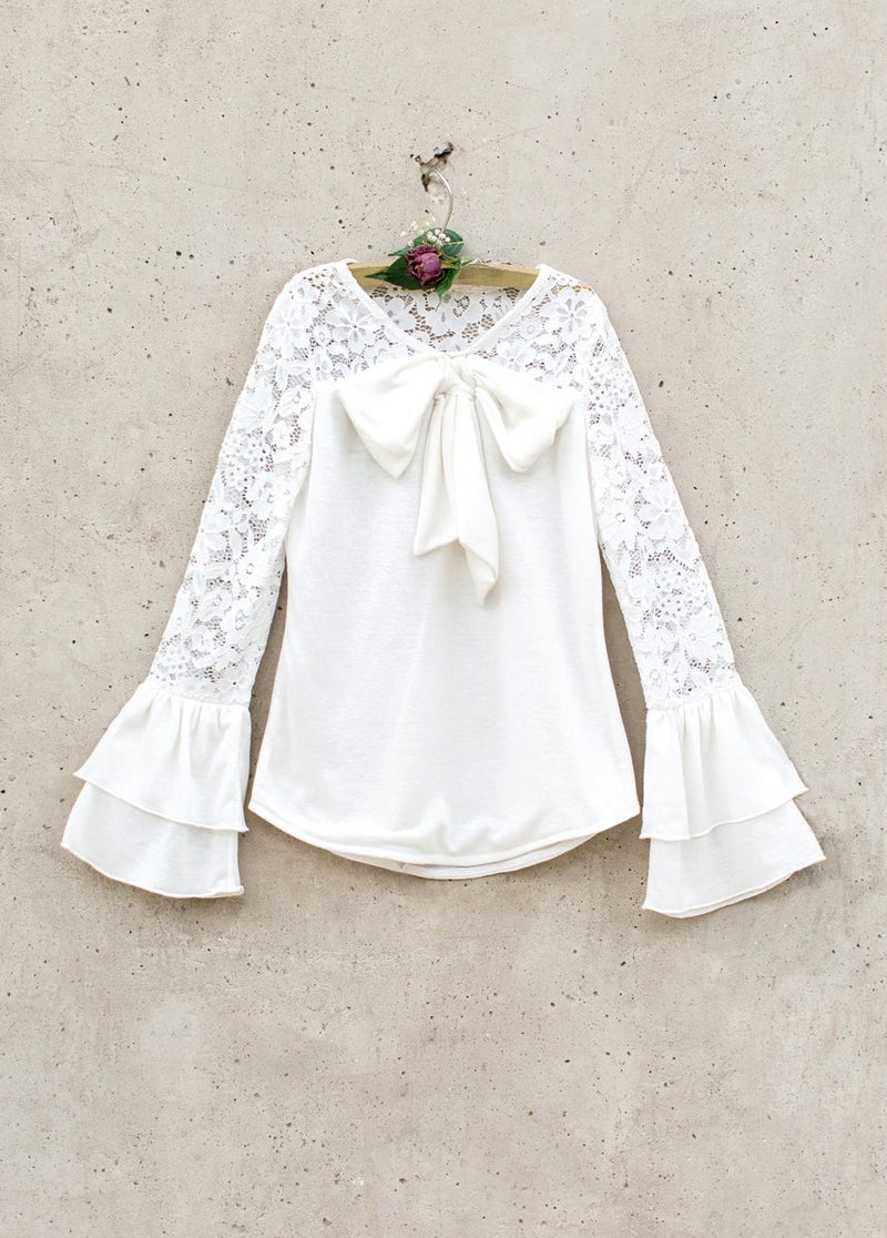 Bowery Top in Cream