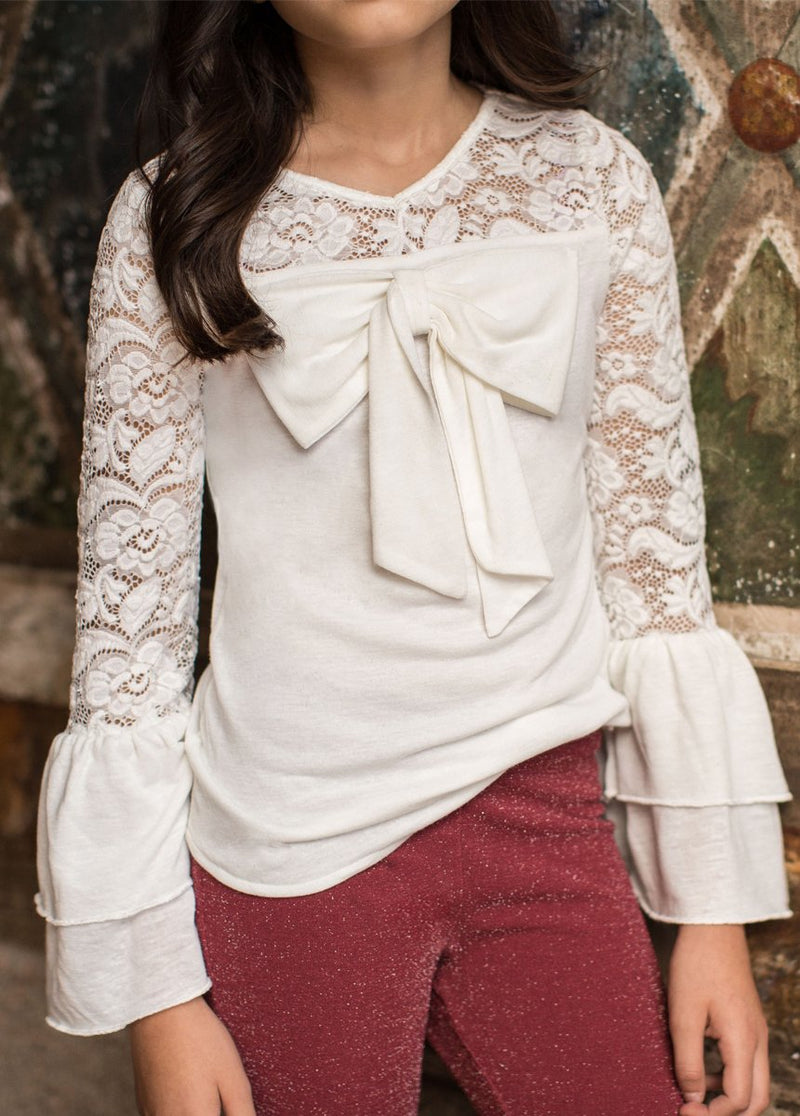 Bowery Top in Cream