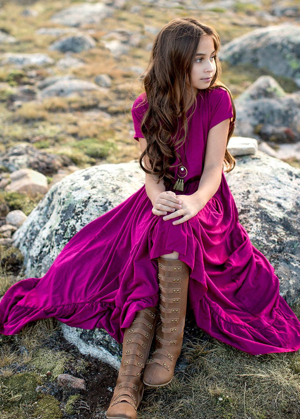 *NEW* Braelyn Dress in Berry