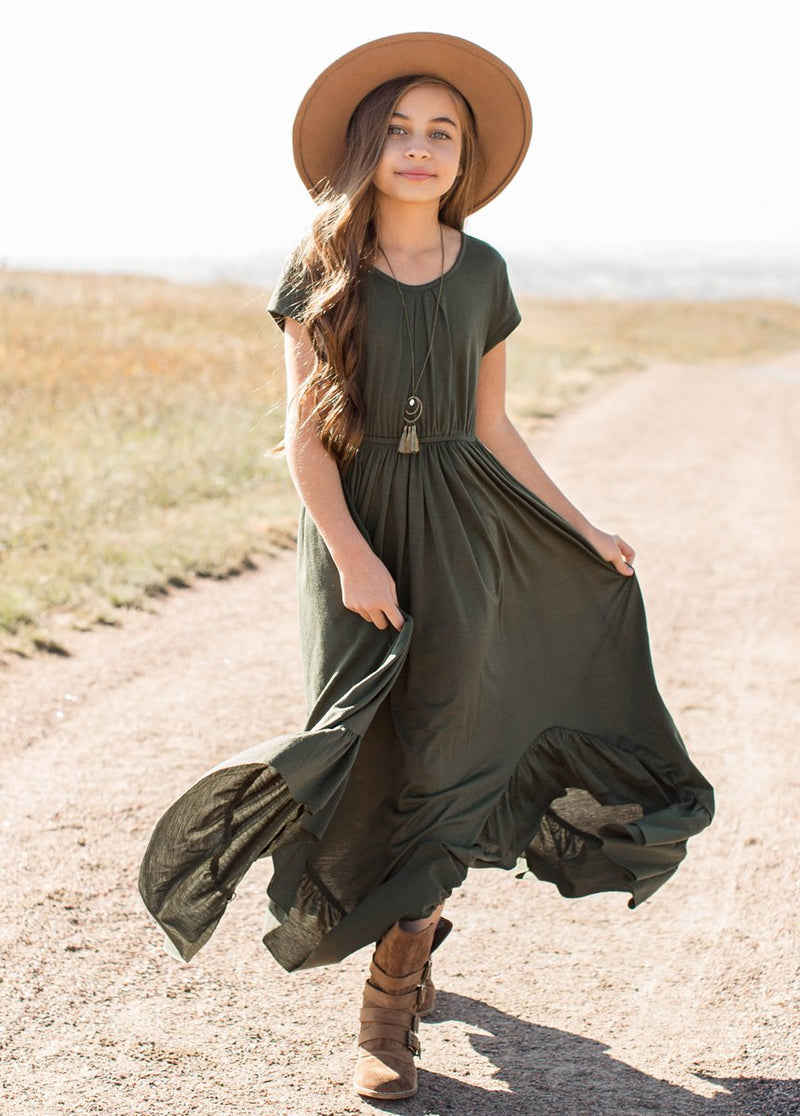 *NEW* Braelyn Dress in Olive