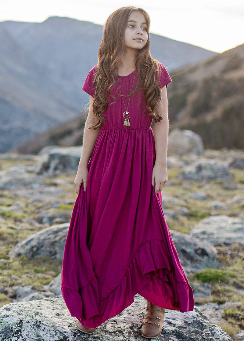 *NEW* Braelyn Dress in Berry