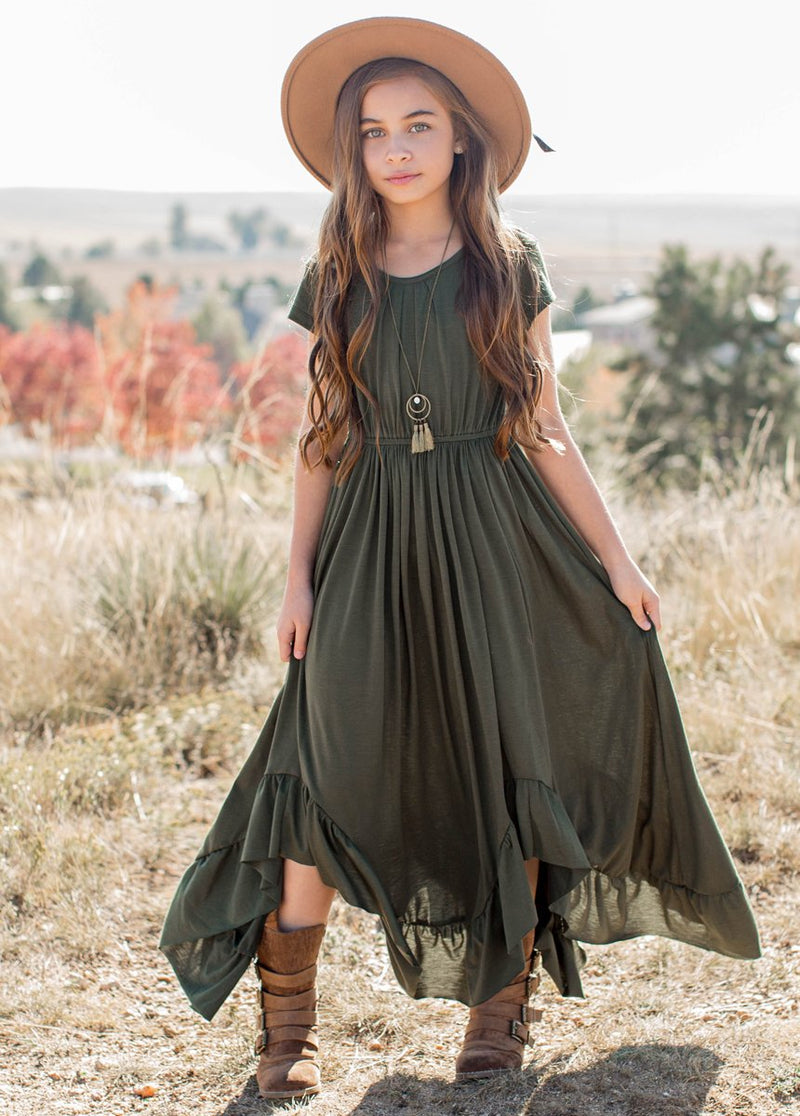 *NEW* Braelyn Dress in Olive