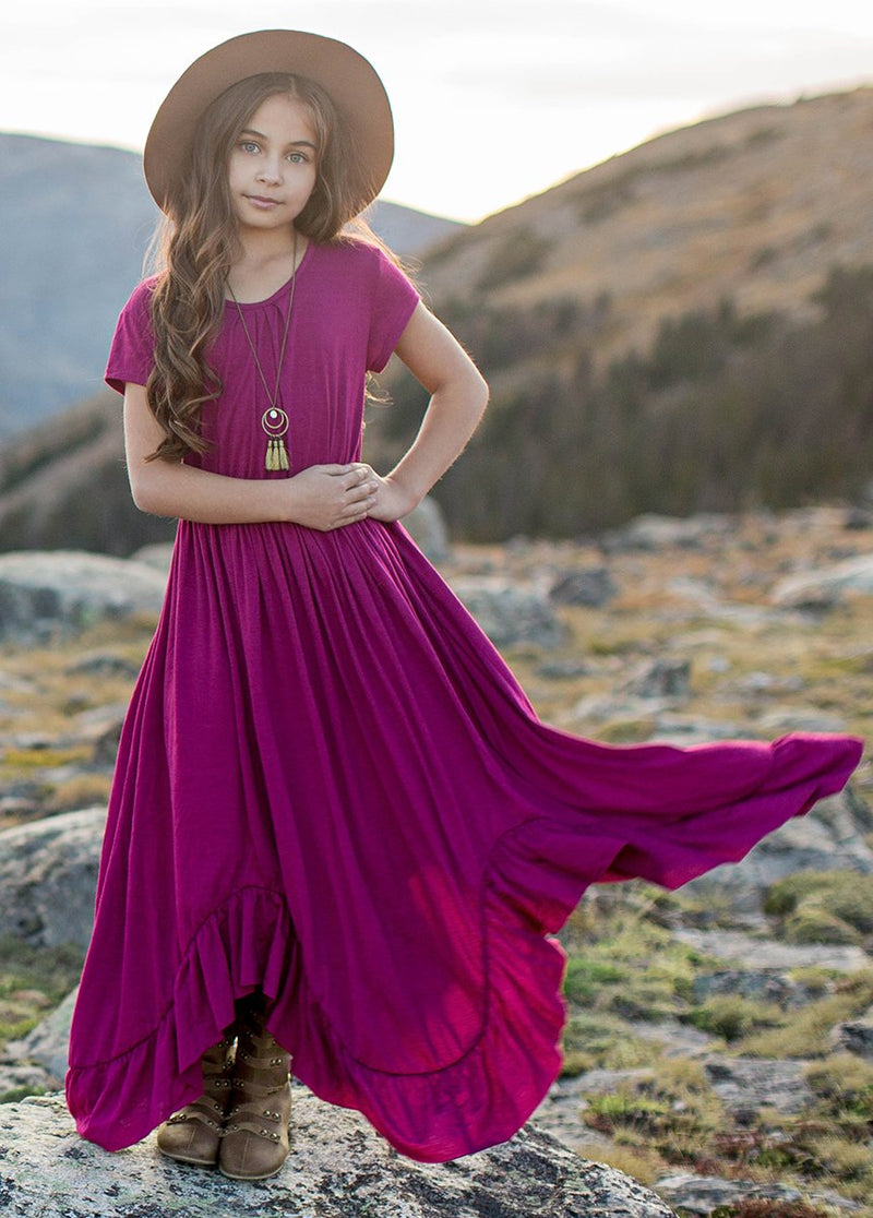 *NEW* Braelyn Dress in Berry