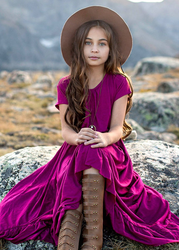 *NEW* Braelyn Dress in Berry