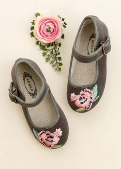 *NEW* Brielle Mary Jane in Gray Multi