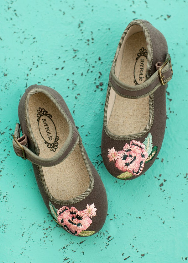 *NEW* Brielle Mary Jane in Gray Multi