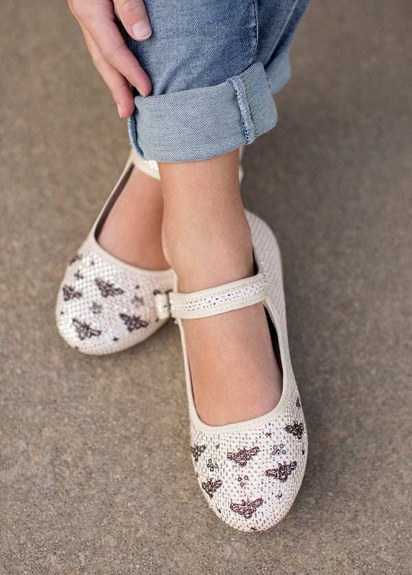 *NEW* Brielle Mary Jane in Metallic