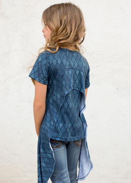 Briley Top in Indigo