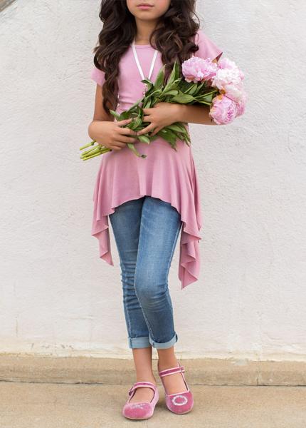 Briley Top in Dusty Rose