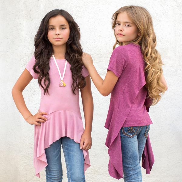 Briley Top in Dusty Rose